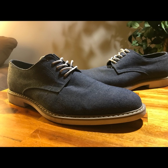 canvas derby shoes